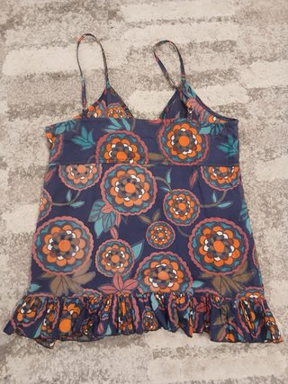 Camiseta tirantes floral M
