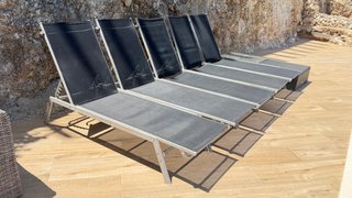 Tumbonas cama del sol