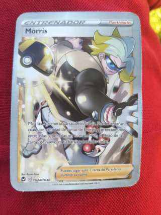 Carta Pokémon Morris TG24/TG30 Full Art
