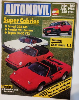 Lote de revistas Automovil año 1986 - Completo