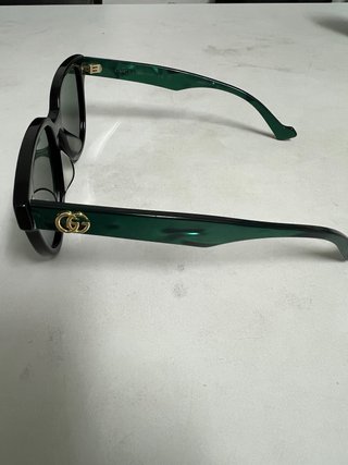 Gafas Gucci GG0960SA 001 Doradas y Verdes