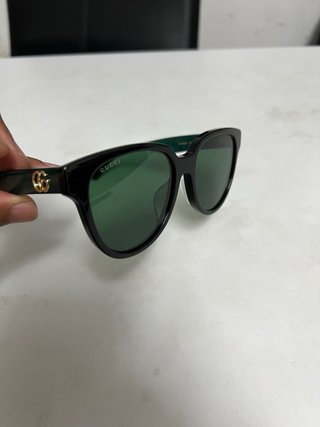 Gafas Gucci GG0960SA 001 Doradas y Verdes