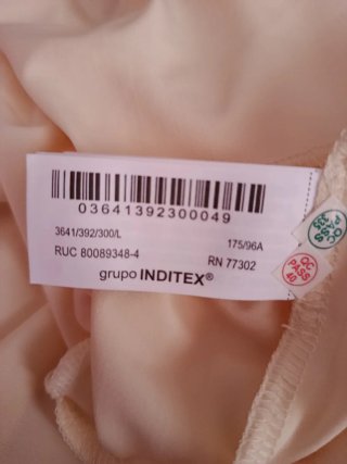 Vestido Zara tirantes asimétrico amarillo