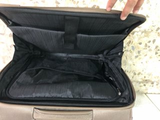 Maletín Samsonite Beige - marrón con ruedas