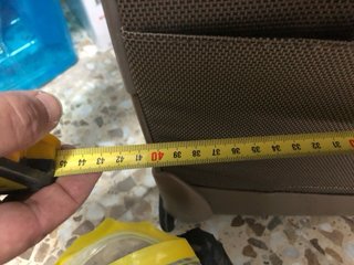 Maletín Samsonite Beige - marrón con ruedas