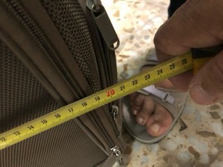 Maletín Samsonite Beige - marrón con ruedas