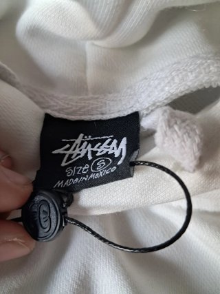 Sudadera Stussy Blanca
