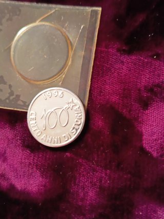 Medalla Banco 1996 100 Años Historia