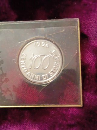 Medalla Banco 1996 100 Años Historia