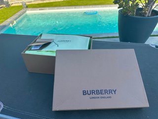 Zapatillas Burberry Hombre Beige/Blanco