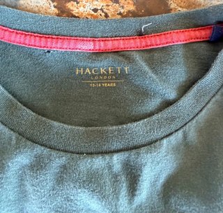 Camiseta Hackett London Niño Talla 12-14