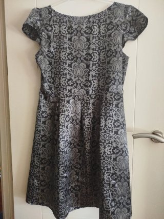Vestido corto estampado M/38