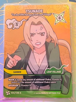 Carta Naruto Tsunade 104/130 A