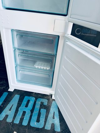 608.Frigorifico Combi Integracion Candy Como Nuevo