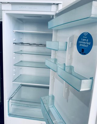 608.Frigorifico Combi Integracion Candy Como Nuevo