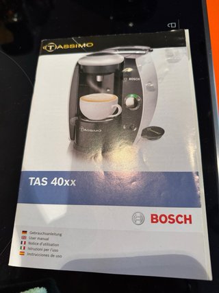 Cafetera Tassimo Bosch TAS 40xx