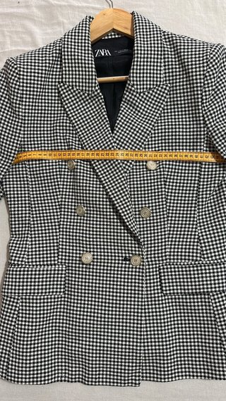 Blazer Zara pata de gallo Talla L