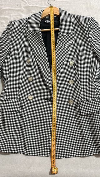 Blazer Zara pata de gallo Talla L