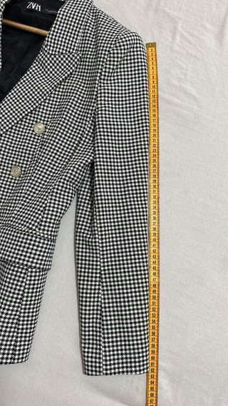 Blazer Zara pata de gallo Talla L