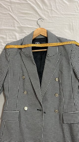 Blazer Zara pata de gallo Talla L