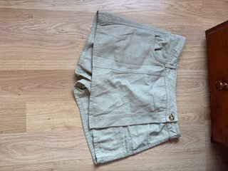 Zara Falda Pantalón Beige
