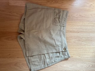 Zara Falda Pantalón Beige