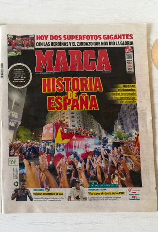 Periódico Marca Mundial España 2023