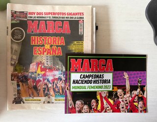 Periódico Marca Mundial España 2023