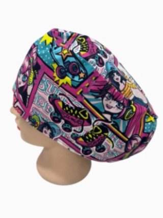 Gorro Quirúrgico Estampado Patinaje