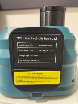 Gato Hidráulico Eléctrico 5T 21V
