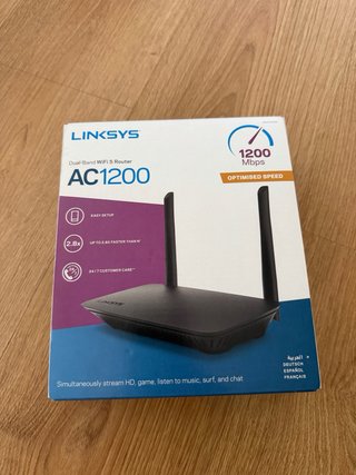 Router Linksys Negro