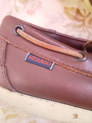 Mocassini Sebago Docksides Portland Marrone 43 y2k