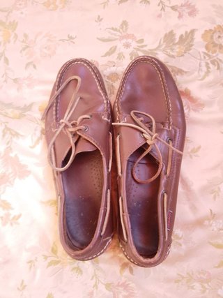 Mocassini Sebago Docksides Portland Marrone 43 y2k