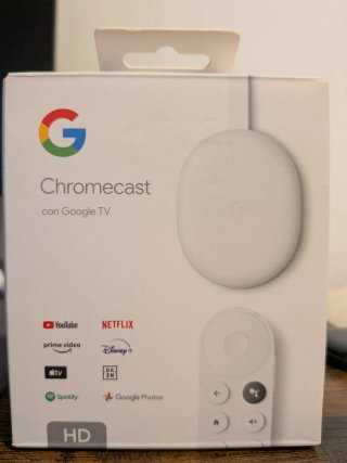 Google Chromecast con Google TV HD