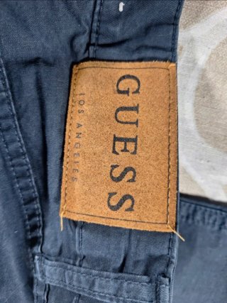 Pantalones Guess Hombre Azul