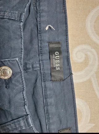 Pantalones Guess Hombre Azul
