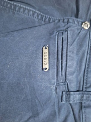 Pantalones Guess Hombre Azul