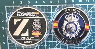Moneda Z GAC GRUPO ATENCIÓN CIUDADANO Policía Naci