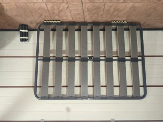 Somier 135x190cm Metal y Madera con 5 patas 30cm