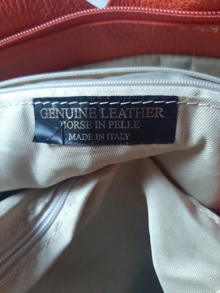 Bolso hobo piel Genuine leather