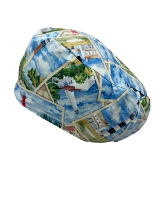 Gorro Quirúrgico Estampado Faro