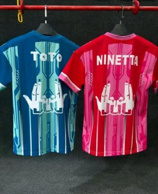 Camisetas Jul & toto (Azul y Rojo)