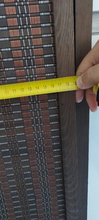 Biombo separador de ambientes de madera