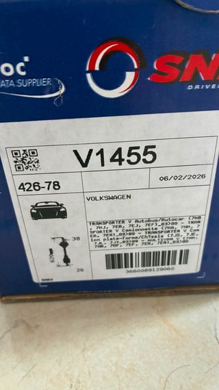Palier Derecho Reacondicionado Volkswagen V1455