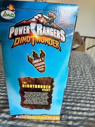 Máscaras Power Rangers Dino Thunder