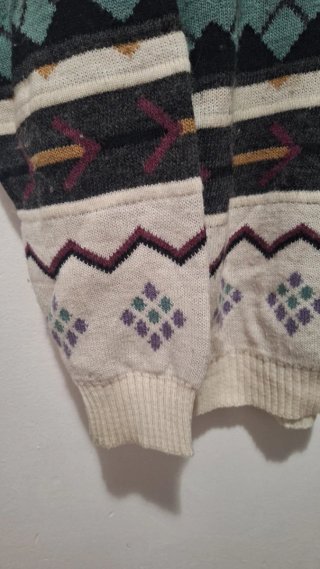 Suéter Vintage Multicolor Talla L