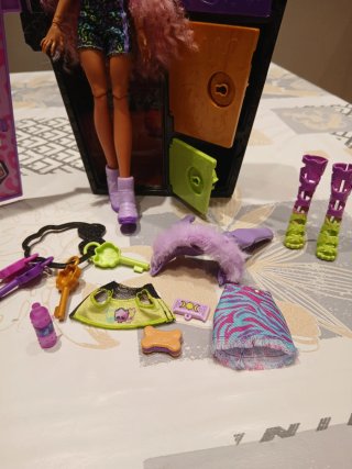 Monster High Armario Ataúd Muñeca Accesorios