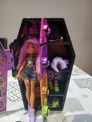 Monster High Armario Ataúd Muñeca Accesorios