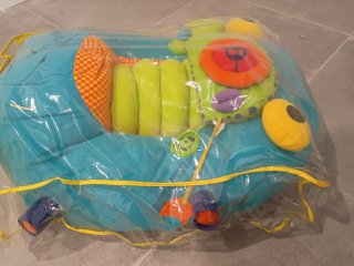 Coche de tela para bebé