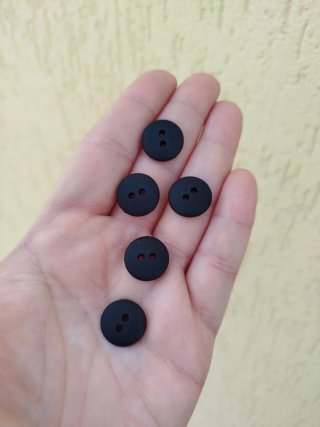 Lotto 170 bottoni neri